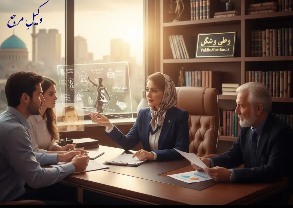 دامنهی گستردهی خدمات وکیل خانواده: فراتر از طلاق و مهریه، وکیل مرجع