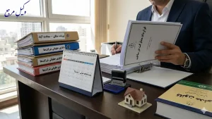 چرا به وکیل حقوقی با تجربه بالا نیاز دارید؟ تضمین امنیت قراردادها و دعاوی ملکی، وکیل مرجع