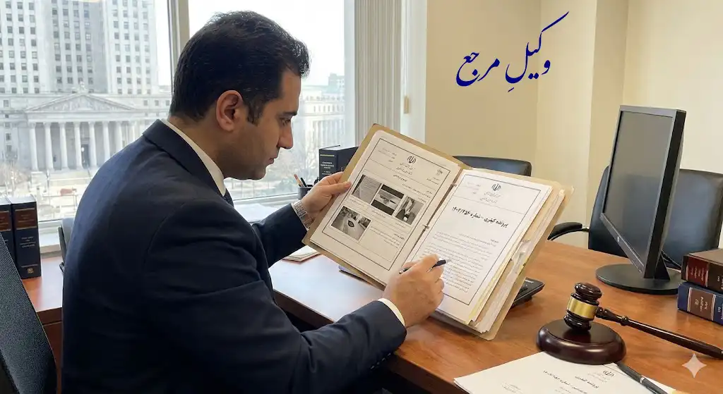 چرا حضور وکیل کیفری در پرونده حیاتی است، وکیل مرجع